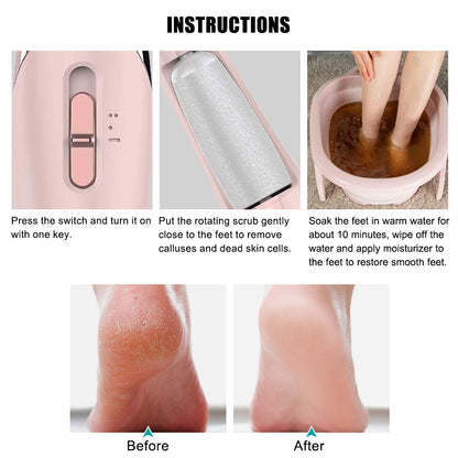 Foot Deadskin Remover Portable Predicure Grinder