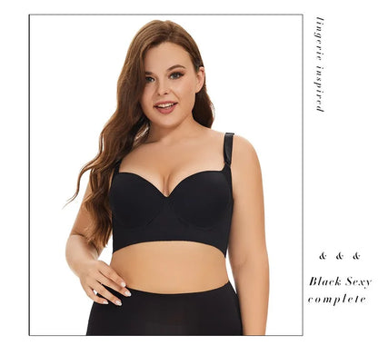 Full Coverage Push-Up Bra – Lift & Smooth
